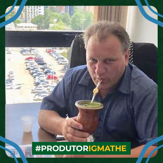 Imagem do produtor de Erva-mate com IG Adão Staniszewski