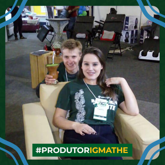 Imagem do produtor de Erva-mate com IG Alisson Stempiniak