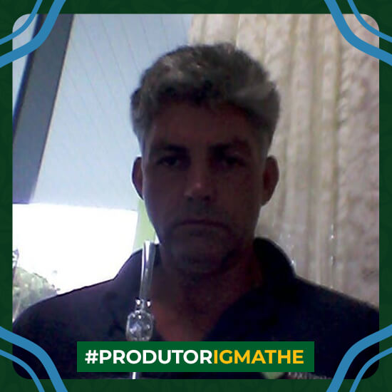 Imagem do produtor de Erva-mate com IG Laercio Laertes Bedim