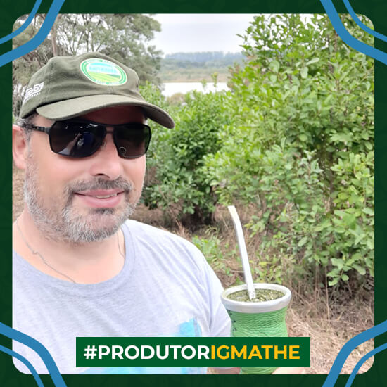 Imagem do produtor de Erva-mate com IG Marcio Luis Staniszewski