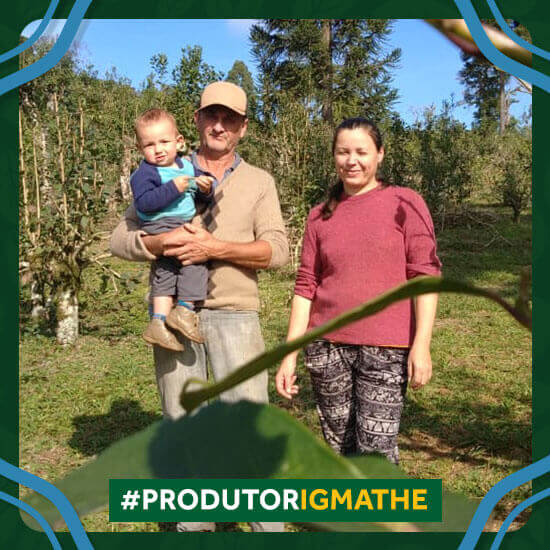 Imagem do produtor de Erva-mate com IG Nelson Blaszczyk