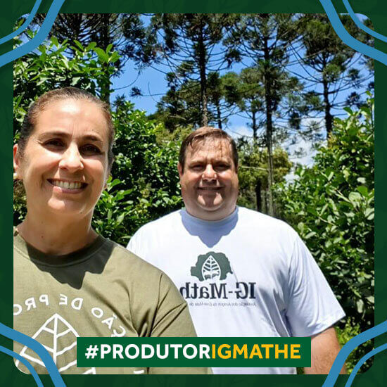 Imagem do produtor de Erva-mate com IG Ronaldo Toppel Filho