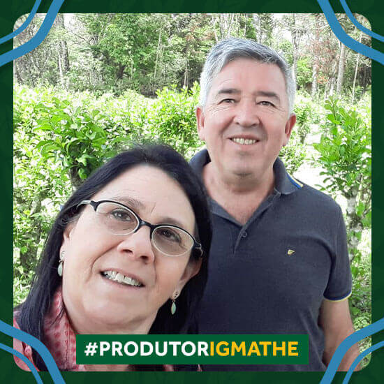 Imagem do produtor de Erva-mate com IG Sebastião Silveira