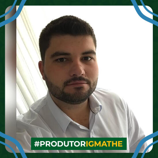 Imagem do produtor de Erva-mate com IG Victor Cesar da Silveira