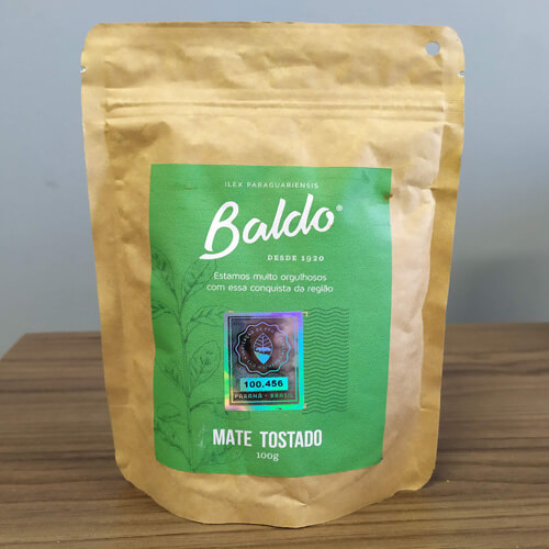 Chá Mate Tostado Baldo com IG